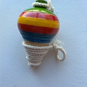 Trompo Colorful Wooden Spinning Top